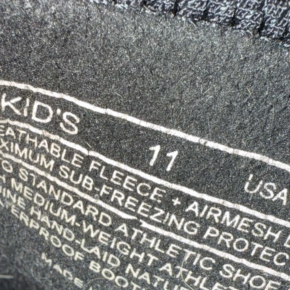 Arctic Storm Kids Boots - Black size 11